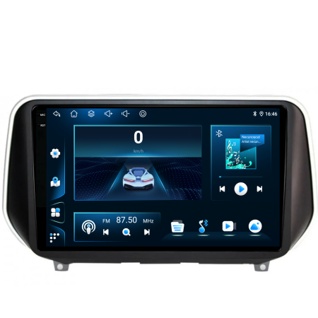 Navigatie Dedicata Hyundai SantaFe (2018-2024), 9Inch, 6Gb Ram, 128Gb Stocare, Carplay [6]