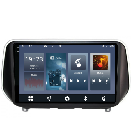 Navigatie Dedicata Hyundai SantaFe (2018-2024),QuadCore, 9Inch, 4Gb Ram, 64Gb Stocare, Carplay [6]