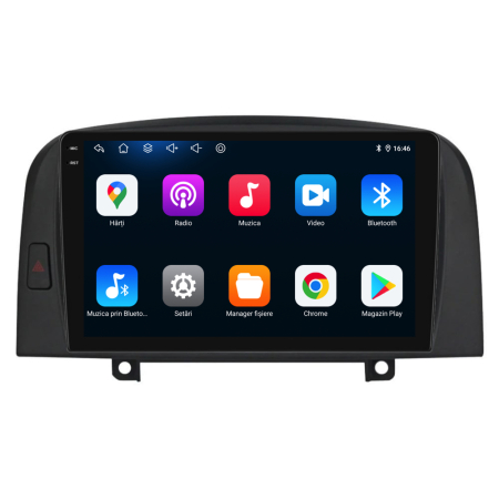 Navigatie Dedicata Hyundai Sonata (2004-2008), 9Inch, 4Gb Ram, 64Gb Stocare, Carplay [6]