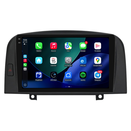 Navigatie Dedicata Hyundai Sonata (2004-2008), 9Inch, 6Gb Ram, 128Gb Stocare, Carplay [2]