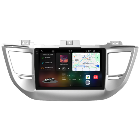 IX35 (2015-2018) - Navigatie Dedicata Hyundai Tucson, IX35 (2015-2018), 2K, 12Gb Ram, 256Gb Stocare, Carplay