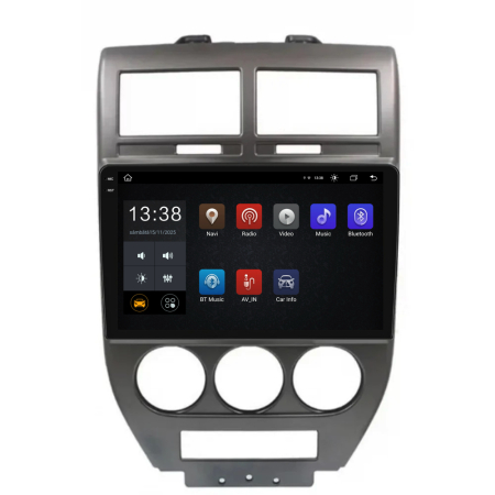 Navigatie Dedicata Jeep Compass (2006-2010), 2K, 8Gb Ram, 256Gb Stocare, Carplay [4]