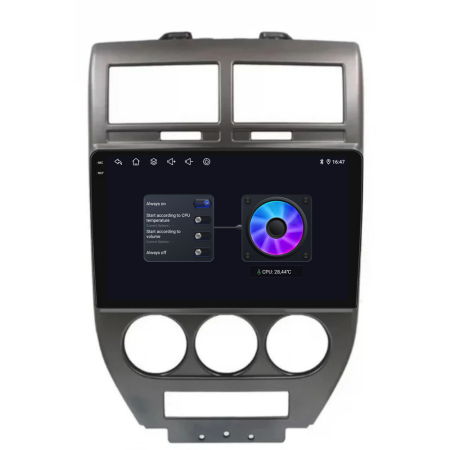 Navigatie Dedicata Jeep Compass (2006-2010), 9Inch, 2Gb Ram, 32Gb Stocare, Carplay [8]