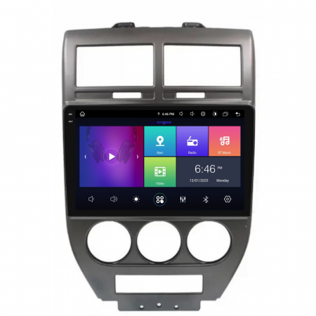 Navigatie Dedicata Jeep Compass (2006-2010), 9Inch, 6Gb Ram, 128Gb Stocare, Carplay [3]