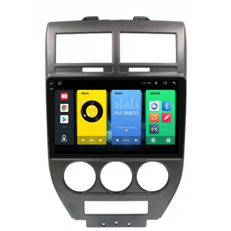 Navigatie Dedicata Jeep Compass (2006-2010), 9Inch, 8Gb Ram, 256Gb Stocare, Carplay [7]
