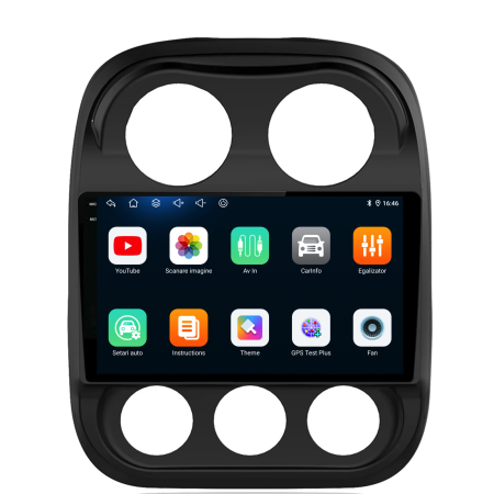 Navigatie Dedicata Jeep Compass (2010-2016), 10Inch, 2Gb Ram, 32Gb Stocare, Carplay [4]