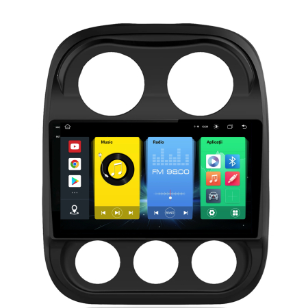 Navigatie Dedicata Jeep Compass (2010-2016), 2K, 4Gb Ram, 64Gb Stocare, Carplay [6]