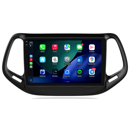Navigatie Dedicata Jeep Compass (2016-2020),QuadCore, 10Inch, 4Gb Ram, 64Gb Stocare, Carplay [2]