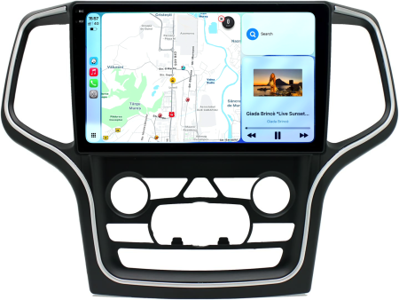 Navigatie Dedicata Jeep Grand Cherokee (2013-2020) , 2K, 12Gb Ram, 256Gb Stocare, Carplay [5]