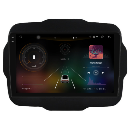 Navigatie Dedicata Jeep Renegade (2016-2020), 2K, 12Gb Ram, 256Gb Stocare, Carplay [1]