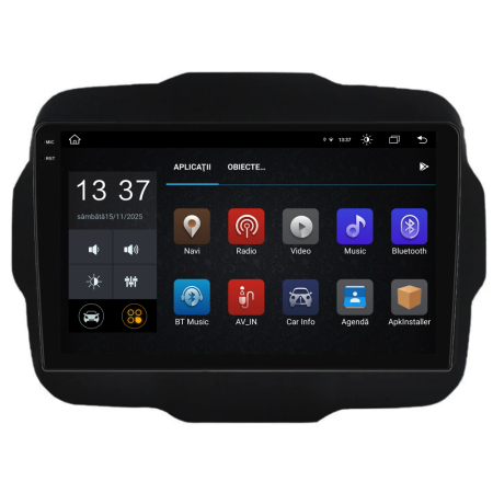 Navigatie Dedicata Jeep Renegade (2016-2020), 2K, 8Gb Ram, 256Gb Stocare, Carplay [4]