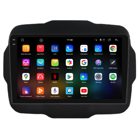 Navigatie Dedicata Jeep Renegade (2016-2020), 2K, 12Gb Ram, 256Gb Stocare, Carplay [2]