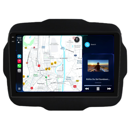 Navigatie Dedicata Jeep Renegade (2016-2020), 9Inch, 4Gb Ram, 64Gb Stocare, Carplay [1]