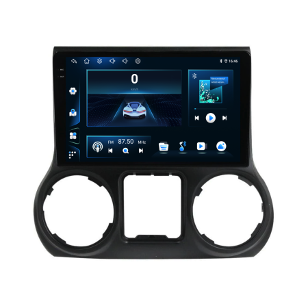 Navigatie Dedicata Jeep Wrangler (2011-2017), 10Inch, 4Gb Ram, 64Gb Stocare, Carplay [4]