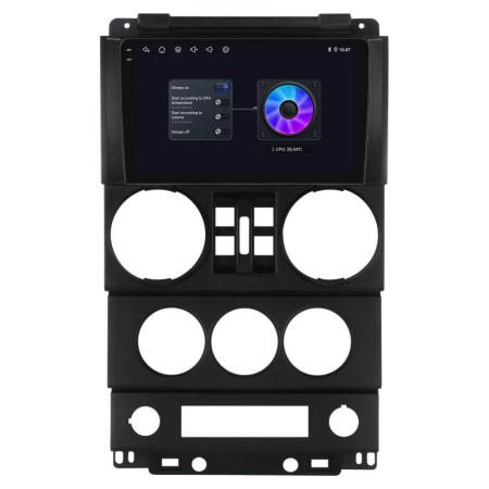 Navigatie Dedicata Jeep Wrangler Rubicon (2008-2010), 2K, 12Gb Ram, 64Gb Stocare, Carplay [5]