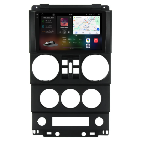Wrangler Rubicon (2008-2010) - Navigatie Dedicata Jeep Wrangler Rubicon (2008-2010), 2K, 12Gb Ram, 64Gb Stocare, Carplay