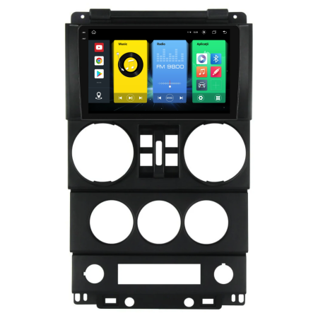 Navigatie Dedicata Jeep Wrangler Rubicon (2008-2010), 9Inch, 8Gb Ram, 256Gb Stocare, Carplay [6]