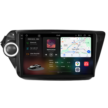 Rio (2011-2016) - Navigatie Dedicata Kia Rio (2011-2016), 2K, 12Gb Ram, 256Gb Stocare, Carplay