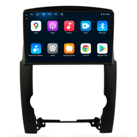 Navigatie Dedicata Kia Sorento (2009-2012), 9Inch, 6Gb Ram, 128Gb Stocare, Carplay [4]