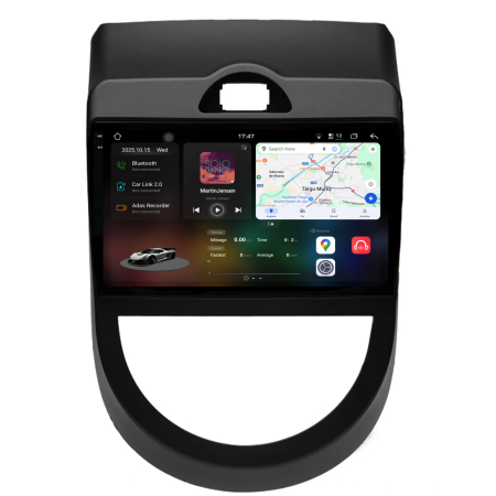 Soul (2009 - 2013) - Navigatie Dedicata Kia Soul (2009-2013), 2K, 12Gb Ram, 256Gb Stocare, Android Auto, Carplay