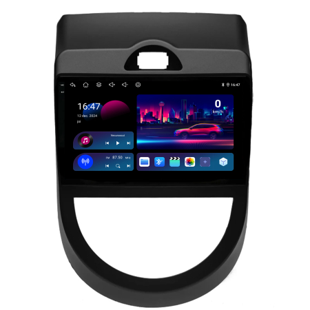 Navigatie Dedicata Kia Soul (2009-2013), 9 Inch, 2Gb Ram, 32Gb Stocare, Android Auto, Carplay [3]