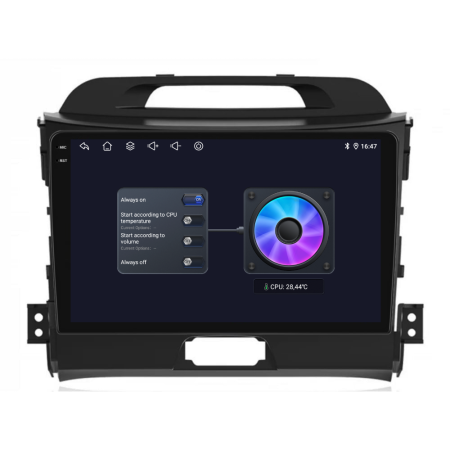 Navigatie Dedicata Kia Sportage (2010-2016), 2K, 8Gb Ram, 256Gb Stocare, Carplay [7]