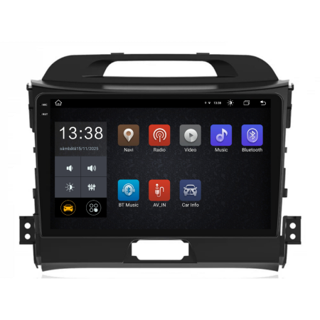 Navigatie Dedicata Kia Sportage (2010-2016), 2K, 8Gb Ram, 256Gb Stocare, Carplay [3]