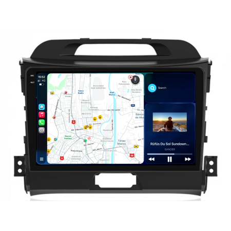 Navigatie Dedicata Kia Sportage (2010-2016), 9Inch, 6Gb Ram, 128Gb Stocare, Carplay [1]