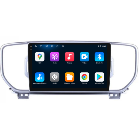 Navigatie Dedicata Kia Sportage (2016-2020), 9Inch, 6Gb Ram, 128Gb Stocare, Carplay [4]
