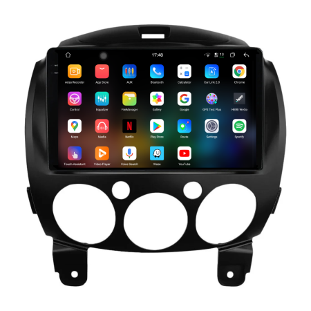 Navigatie Dedicata Mazda 2 (2007-2014), 2K, 12Gb Ram, 256Gb stocare, Carplay [2]