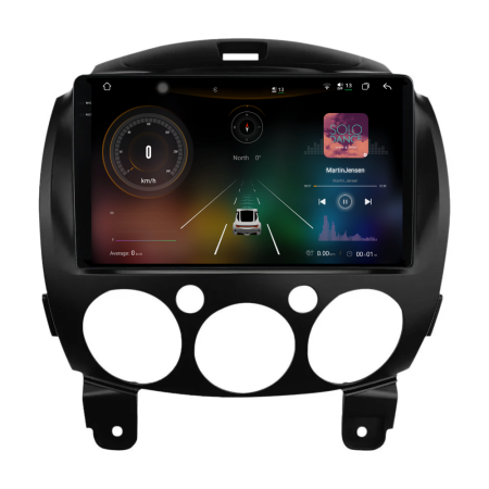 Navigatie Dedicata Mazda 2 (2007-2014), 2K, 12Gb Ram, 256Gb stocare, Carplay [1]
