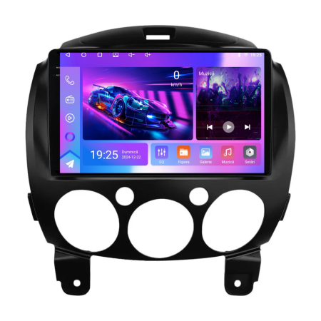 Navigatie Dedicata Mazda 2 (2007-2014),QuadCore, 9 Inch, 4Gb Ram, 64Gb stocare, Carplay [7]