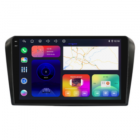 Navigatie Dedicata Mazda 3 (2003-2009),QuadCore, 9Inch, 4Gb Ram, 64Gb Stocare, Carplay [7]