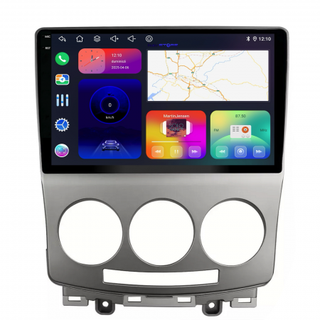Navigatie Dedicata Mazda 5 (2005-2010), 9Inch, 2Gb Ram, 32Gb Stocare, Carplay [4]