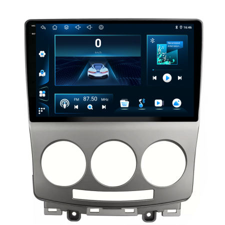 Navigatie Dedicata Mazda 5 (2005-2010), 9Inch, 4Gb Ram, 64Gb Stocare, Carplay [6]