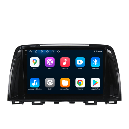Navigatie Dedicata Mazda 6 (2013-2015), 9Inch, 4Gb Ram, 64Gb Stocare, Carplay [4]