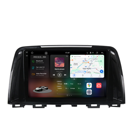 Mazda - Navigatie Dedicata Mazda CX-5 (2012-2015), 2K, 12Gb Ram, 256Gb Stocare, CarPlay