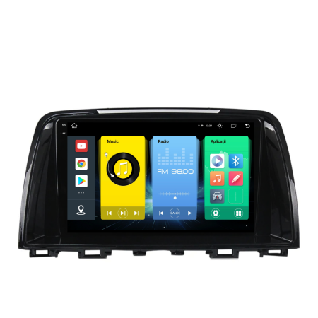 Navigatie Dedicata Mazda CX-5 (2012-2015), 2K, 4Gb Ram, 64Gb Stocare, CarPlay [6]