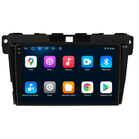 Navigatie Dedicata Mazda CX-7 (2008-2015), 9Inch, 2Gb Ram, 32Gb Stocare, CarPlay [4]