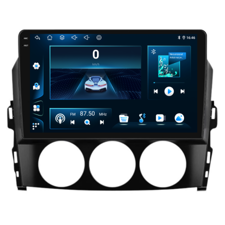 Navigatie Dedicata Mazda MX-5 (2005-2015), 9Inch, 4Gb Ram, 64Gb Stocare, Carplay [6]