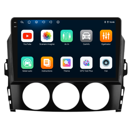 Navigatie Dedicata Mazda MX-5 (2005-2015), 9Inch, 4Gb Ram, 64Gb Stocare, Carplay [5]