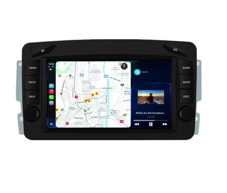 G-Class W463 (1998 - 2004) - Navigatie Dedicata Mercedes Benz C/A/E/G-Class,SLK,CLK,Viano,Vito,Vaneo, 7Inch, 2Gb Ram, 32Gb Stocare, Carplay