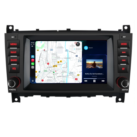 CLS W219 (2004 - 2010) - Navigatie Dedicata Mercedes Benz C-Class W203/ CLS W219/ CLK W209 (2004-2011), 7Inch, 4Gb Ram, 64Gb Stocare, Carplay