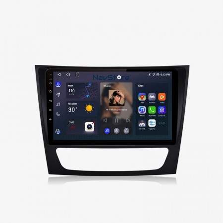 Navigatie Android Dedicata Mercedes Benz E-Class W211 (2002 - 2010), 9Inch, 2Gb Ram, 64Gb Stocare, Carplay [4]