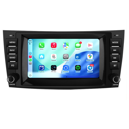 Navigatie Dedicata Mercedes Benz E-Class W211/CLS W219 (2002 - 2008), 7Inch, 2Gb Ram, 32Gb Stocare, Carplay [3]