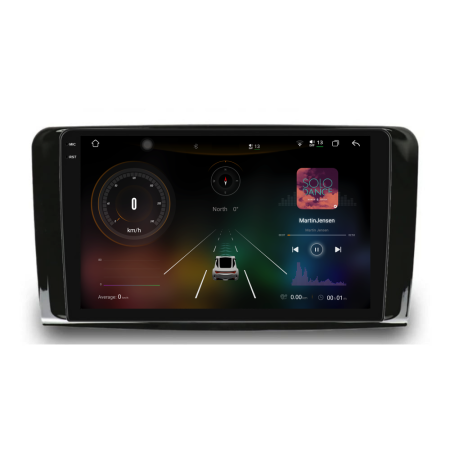 Navigatie Dedicata Mercedes Benz ML W164 | GL X164 (2005 - 2012), 2K, 12Gb Ram, 256Gb Stocare, Carplay [1]