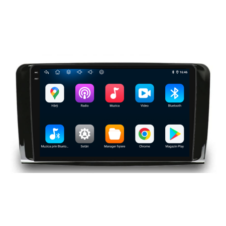 Navigatie Dedicata Mercedes Benz ML W164 | GL X164 (2005 - 2012), 9Inch, 4Gb Ram, 64Gb Stocare, Carplay [4]