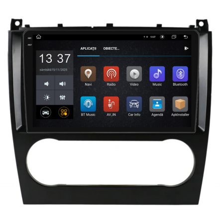Navigatie Dedicata Mercedes CLK W209 (2000 - 2010), 9Inch, 8Gb Ram, 256Gb Stocare, Carplay [4]