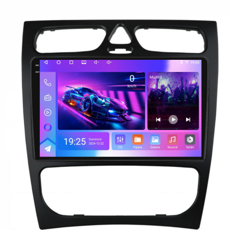 Navigatie Dedicata Mercedes C-Class W203 CLK W209 (2000 - 2005), 9Inch, 2Gb Ram, 32Gb Stocare, Carplay [7]