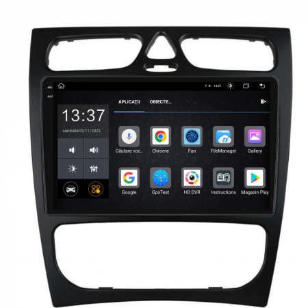 Navigatie Dedicata Mercedes C-Class W203 CLK W209 (2000 - 2005), 9Inch, 8Gb Ram, 256Gb Stocare, Carplay [5]